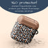 Golden Leopard Personalized Name AirPods Case